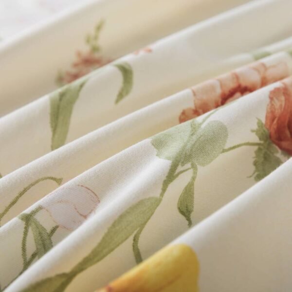 bedding sheet set yellow marigold