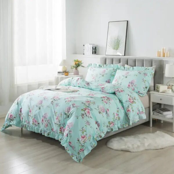 duvet cover set hydrangea flower