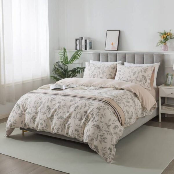 duvet cover set milky white