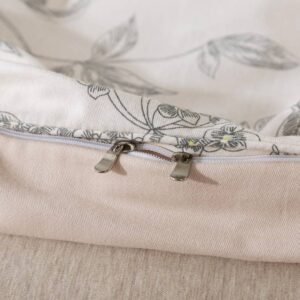 duvet cover set milky white