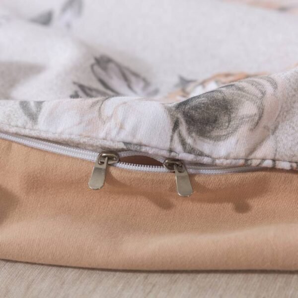 duvet cover set rose floral pattern