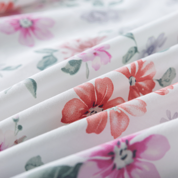 bedding sheet set morning glories flower