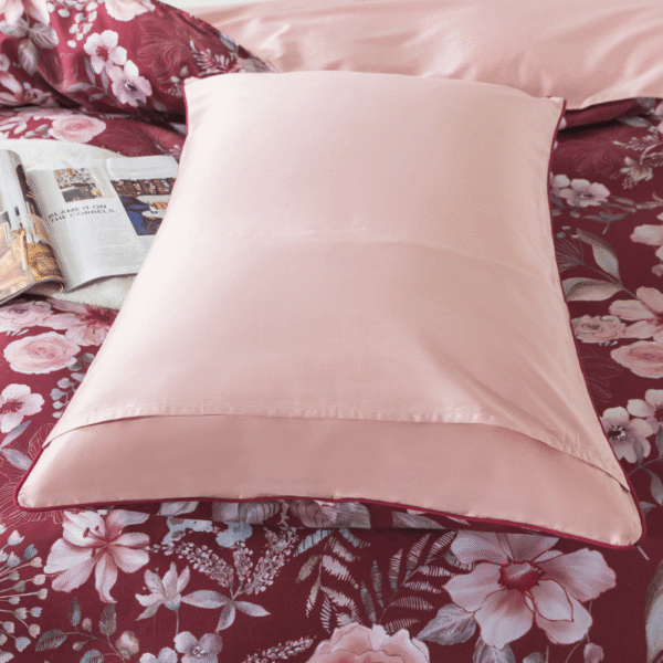 duvet cover set crimson vines
